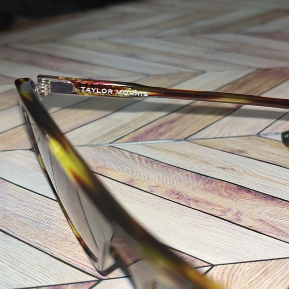 TAYLOR MORRIS Raleigh tortoise shell sunglasses NWOT - Picture 5 of 10
